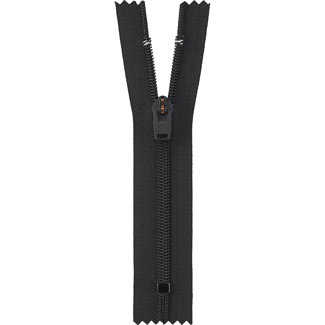 Coil Zipper with Semi automatic Slider No. 8