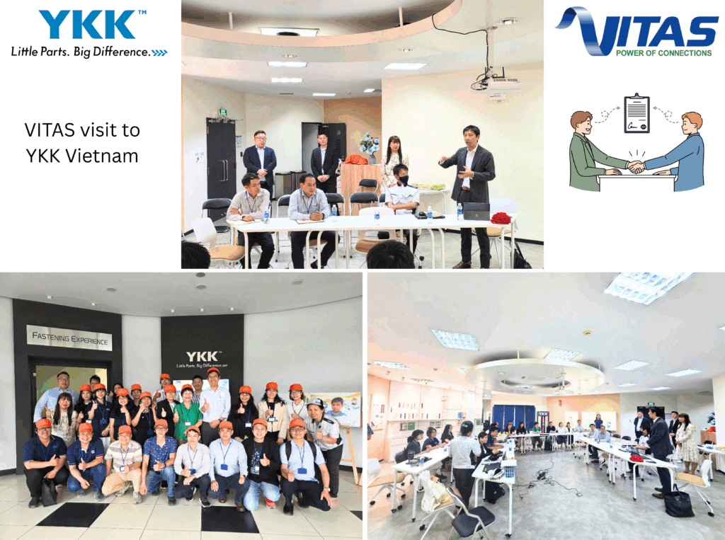 VITAS visit to YKK Vietnam